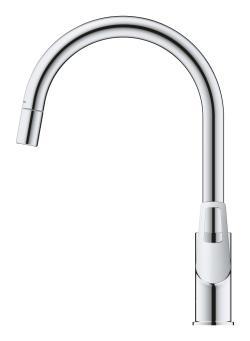 GROHE StartLoop Tek kumandalı eviye bataryası Krom