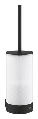 GROHE Selection Tuvalet fırçası seti Siyah Phantom Black
