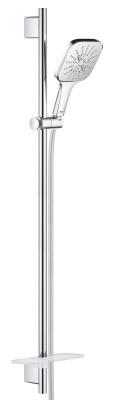 GROHE Rainshower SmartActive 130 Cube Sürgülü duş seti 3 akışlı Krom 26587000