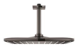 GROHE Rainshower Mono 310 Cube Tepe duşu seti 142 mm, tek akışlı Antrasit Hard Graphite
