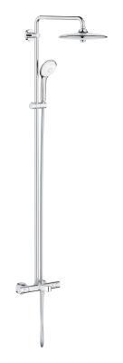 GROHE Euphoria System 260 Duvara monte termostatik banyo bataryalı duş sistemi Krom