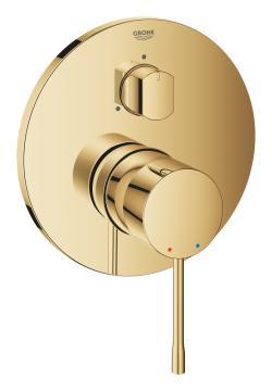 GROHE Essence Tek kumandalı 3 yönlü banyo bataryası Altın Cool Sunrise 24092GL1