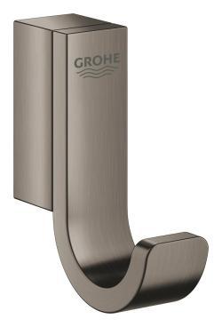 GROHE Selection Tekli havlu askısı Antrasit Brushed Hard Graphite