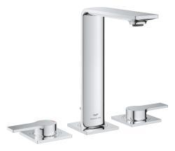 GROHE Allure 3 delikli lavabo bataryası 1/2" M-Boyut Krom 20188001