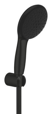 GROHE Tempesta 110 Duvar askılı duş seti, 2 fonksiyonlu (Rain, Jet) Siyah Matt Black 261642433