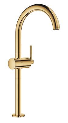 GROHE Atrio Tek kumandalı lavabo bataryası XL-Boyut Altın Cool Sunrise