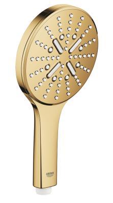 GROHE Rainshower SmartActive 130 El duşu 3 akışlı Altın Cool Sunrise
