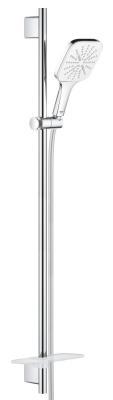 GROHE Rainshower SmartActive 130 Cube Sürgülü duş seti 3 akışlı Beyaz 26587LS0