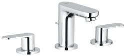 GROHE Eurocosmo 3 delikli lavabo bataryası 1/2" S-Boyut Krom M