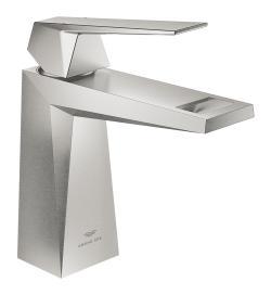 GROHE Allure Brilliant Tek kumandalı lavabo bataryası M-Boyut Supersteel Infinity Kaplama 24342DC0