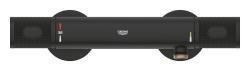 GROHE Grohtherm 1000 Performance Termostatik duş bataryası Siyah Phantom Black