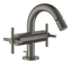 GROHE Atrio Tek delikli bide bataryası 1/2 Antrasit Brushed Hard Graphite