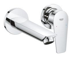 GROHE BauEdge İki delikli lavabo bataryası Krom M