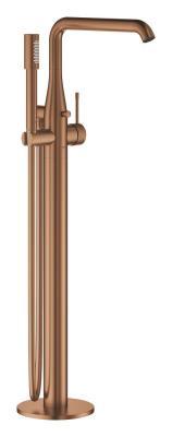 GROHE Essence Yerden küvet bataryası Bronz Brushed Crafted Warm Sunset