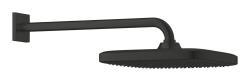 GROHE Tempesta 250 Cube Tepe duşu seti 380 mm, tek akışlı Siyah Matt Black