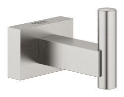 GROHE Essentials Cube Havlu/bornoz askılığı Supersteel Infinity Kaplama