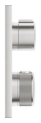 GROHE Allure Tek valfli akış kontrollü, ankastre termostatik duş bataryası Supersteel Infinity Kaplama