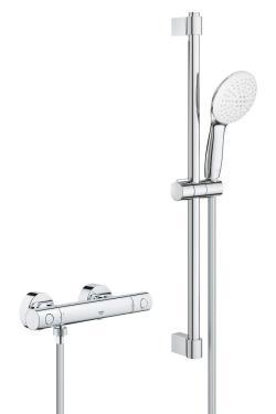 GROHE Grohtherm 800 Cosmopolitan Termostatik duş bataryası Krom 34768001