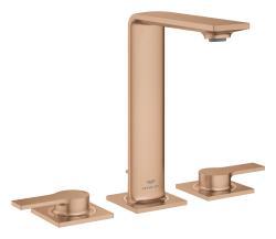 GROHE Allure 3 delikli lavabo bataryası 1/2" M-Boyut Bronz Brushed Warm Sunset 20188DL1