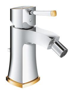 GROHE Grandera Tek kumandalı bide bataryası Krom, altın