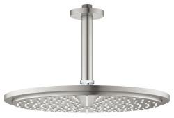 GROHE Rainshower Cosmopolitan 310 Tepe duşu seti 142 mm, tek akışlı Supersteel Infinity Kaplama