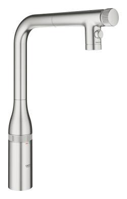 GROHE Essence SmartControl Eviye Bataryası Supersteel Infinity Kaplama standart_batarya