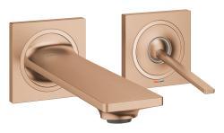 GROHE Allure 2 delikli lavabo bataryası S-Boyut Bronz Brushed Warm Sunset