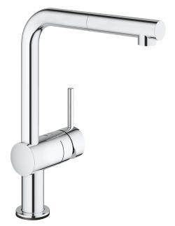 GROHE Minta Touch Elektronik tek kumandalı eviye bataryası Krom 31360001