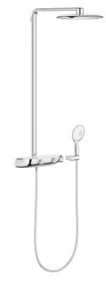 GROHE Rainshower System SmartControl Mono 360 Duvara monte termostatik bataryalı duş sistemi Krom