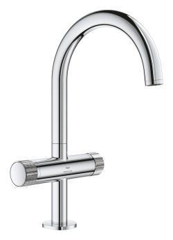 GROHE Atrio Private Collection Tek delikli lavabo bataryası 1/2" L-Boyut Krom 21138000
