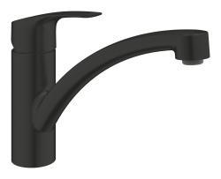 GROHE Eurosmart Tek kumandalı eviye bataryası Siyah Matt Black 332812433