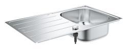 GROHE K200 Damlalıklı paslanmaz çelik eviye Paslanmaz Çelik Brushed Stainless Steel 31552SD1