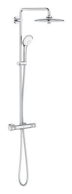 GROHE Euphoria System 260 Duvara monte termostatik bataryalı duş sistemi Krom 27615002