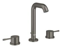 GROHE Essence 3 delikli lavabo bataryası 1/2" M-Boyut Antrasit Brushed Hard Graphite