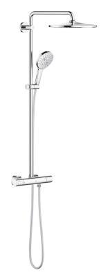 GROHE Rainshower SmartActive 310 Duvara monte termostatik bataryalı duş sistemi Krom 26648000