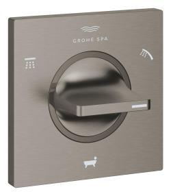 GROHE Allure 3 yollu yönlendirici Antrasit Brushed Hard Graphite