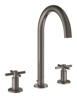 GROHE Atrio 3 delikli lavabo bataryası L-Boyut Antrasit Satin Graphite