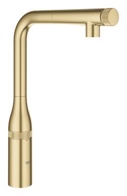 GROHE Essence SmartControl Eviye Bataryası Altın Brushed Cool Sunrise