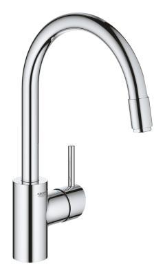 GROHE Concetto Tek kumandalı eviye bataryası Krom 32663003