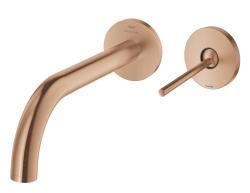 GROHE Atrio 2 Delikli joystick lavabo bataryası Bronz Brushed Warm Sunset 29406DL0