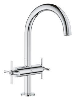 GROHE Atrio Tek delikli lavabo bataryası 1/2" L-Boyut Krom 21144000