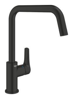 GROHE Eurosmart Tek kumandalı eviye bataryası Siyah Matt Black 305672430