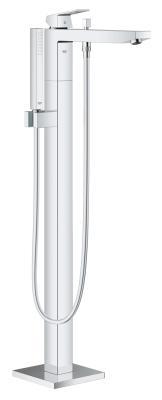 GROHE Eurocube Yerden küvet bataryası Krom