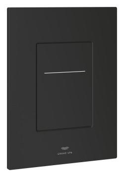 GROHE Arena Aqua Tiles Silk Motion teknolojili kumanda paneli Siyah Phantom Black 104644KF00