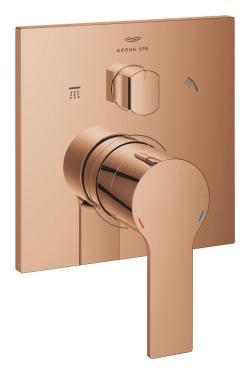 GROHE Allure Tek kumandalı 3 yönlü banyo bataryası Bronz Warm Sunset