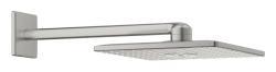 GROHE Rainshower SmartActive 310 Cube Tepe duşu seti 430 mm, 2 akışlı Supersteel Infinity Kaplama