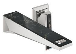 GROHE Allure Brilliant Private Collection İki delikli lavabo bataryası M-Boyut Supersteel Infinity Kaplama 29521DC0