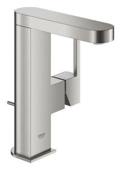 GROHE Plus Tek kumandalı lavabo bataryası M-Boyut Supersteel Infinity Kaplama