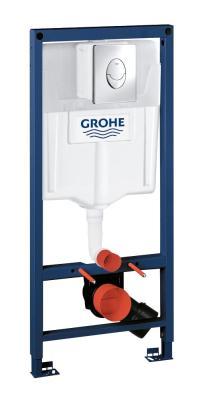 GROHE Rapid SL WC için 2si 1 arada set, 1,13 m montaj yüksekliği Krom XS