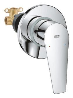 GROHE BauEdge Tek kumandalı duş bataryası Krom 29040001
